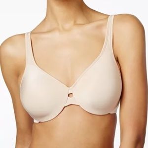 B2G1 Lilyette By Bali Keyhole Minimizer Nude Bra
